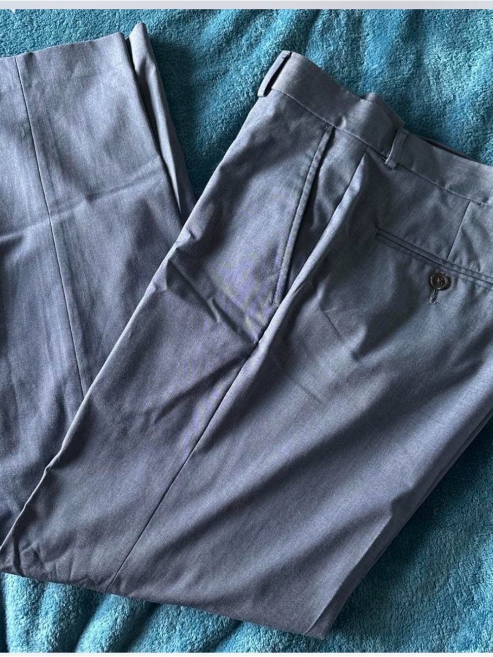 jf j.ferrar Men's Dress Pants in Slate Blue
